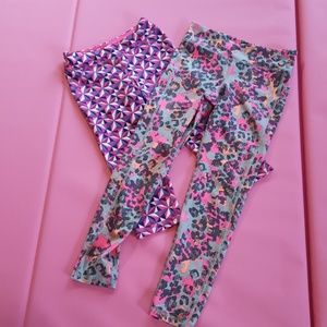 2 Pair Girls Active Pants